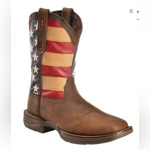 Durango Men’s Patriotic Square Toe Western Boots